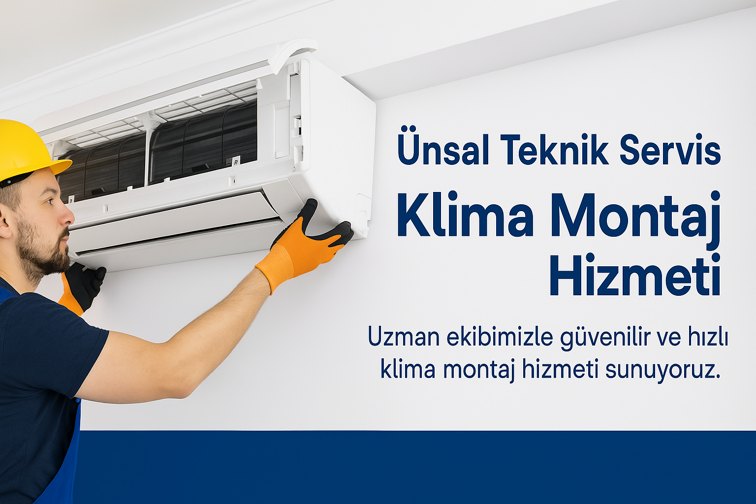Klima Montajında Profesyonel Hizmet